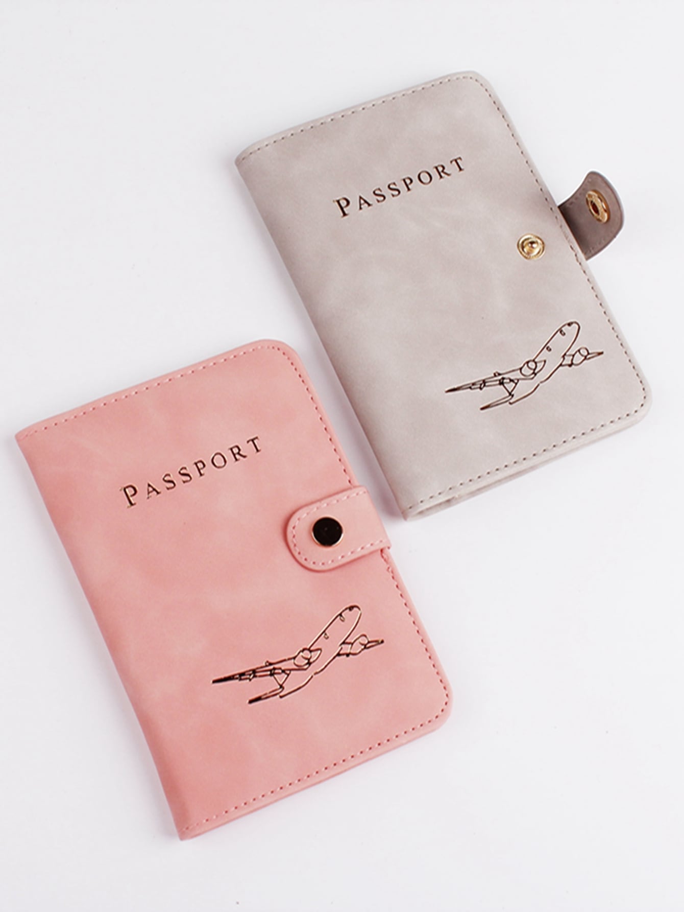 Travel Accessories Wallet - パスポートカバーケース パスポートホルダー ウォレット カードホルダー ホットスタンピング ファッション