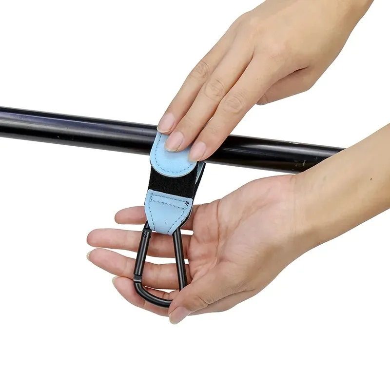 Travel Accessories Baby - 1/2/4個入り レザー製ベビーカー用フック PU製 調節可能なベビーカー用フック オーガナイザー おむつバッグ用ハンガー
