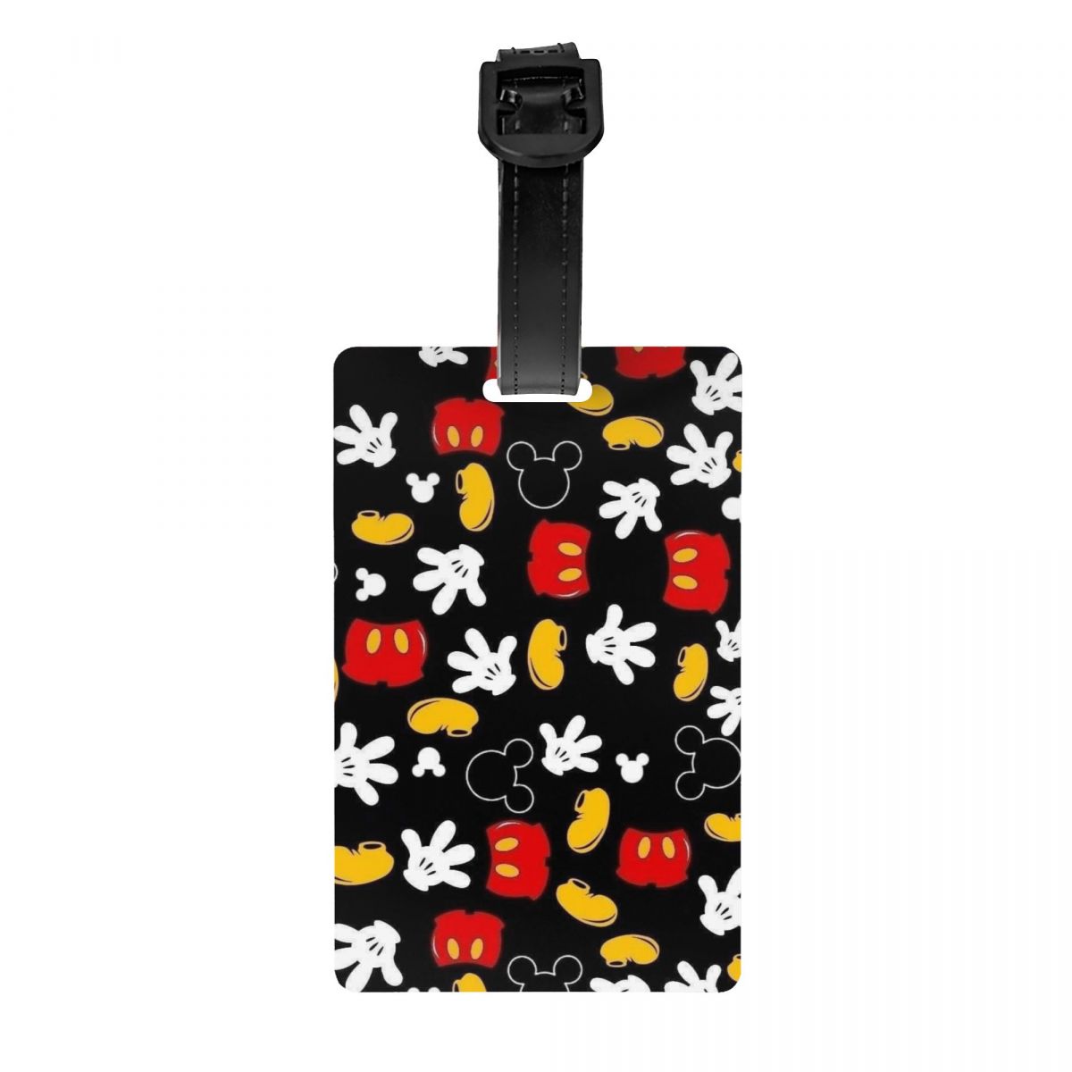 Luggage Cover Protector - カスタム M-Mouse スーツケース用荷物タグ ファッションアニメ漫画手荷物タグ プライバシーカバー ネーム