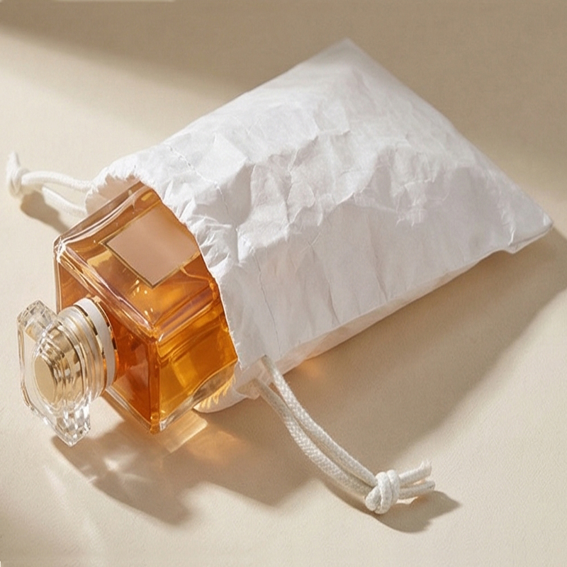 Travel Accessories Jewelry - 香水タイベック紙巾着袋防水ジュエリーポーチ再利用可能なギフト包装化粧品アクセサリー旅行収納用