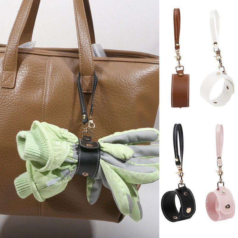 Travel Accessories Ideas - スタイリッシュなレザーグラバートラベルアクセサリーグローブホルダーバックパッキングギフトアイデア旅行者用