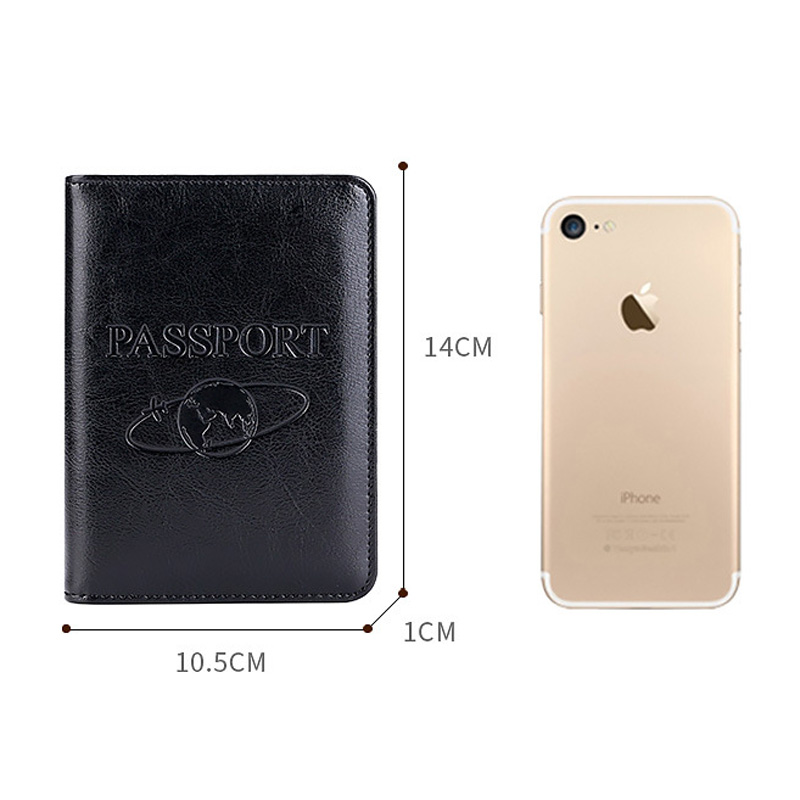 ユニセックス本革パスポートカバー RFID ブロッキング男性 - Travel Accessories Wallet のレビューと価格