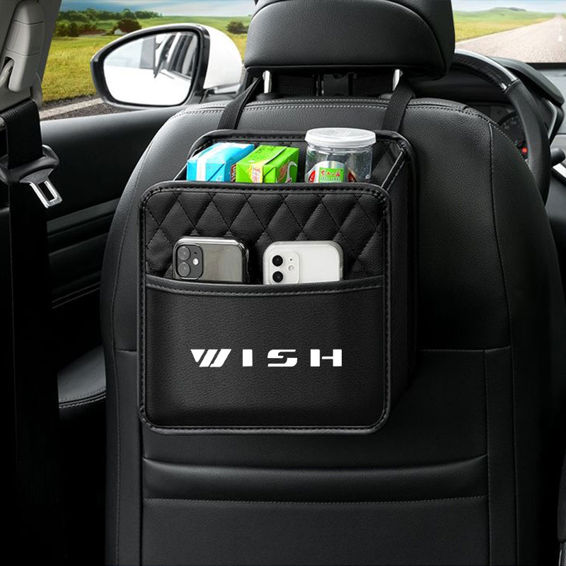 Toyota wishの多機能カーバックシートオーガナイザー - Travel Accessories Organizer Bag のレビューと価格