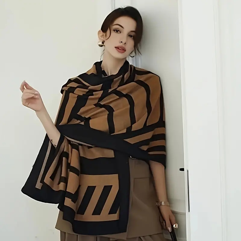 ファッションコットンリネン軽量ラップ女性超ソフト通気性ショー - Travel Accessories Aesthetic のレビューと価格