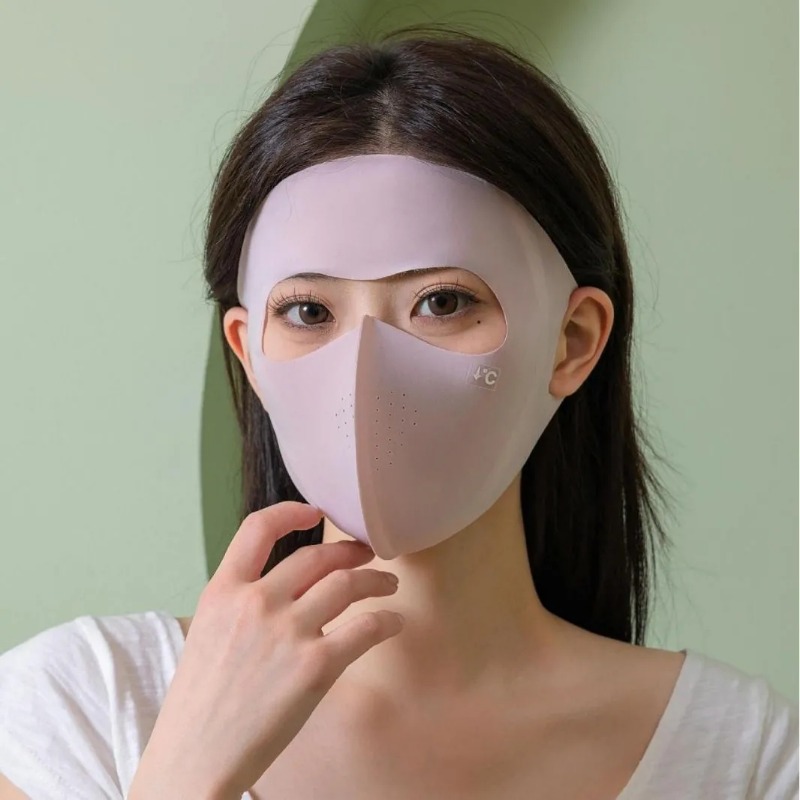 新しいフルフェイス UV フェイスマスク再利用可能な日焼け止 - Travel Accessories Aesthetic のレビューと価格