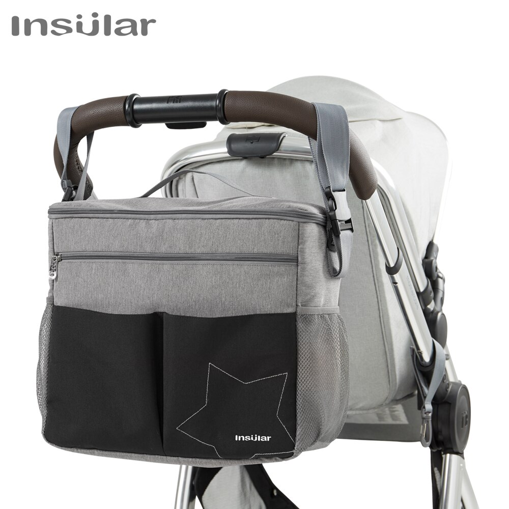 インスラー大容量ベビーおむつバッグ屋外旅行ママバッグベビーカ - Travel Accessories Baby のレビューと価格