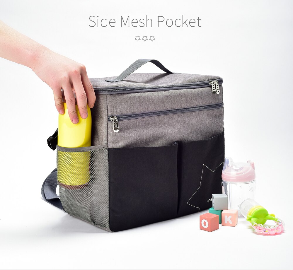 インスラー大容量ベビーおむつバッグ屋外旅行ママバッグベビーカ - Travel Accessories Baby のレビューと価格