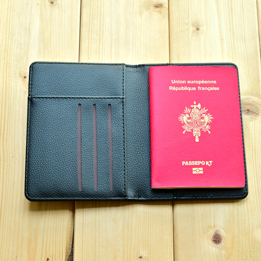 金属ロシア国章パスポートカバーファッション旅行財布パスポート - Travel Accessories Wallet のレビューと価格