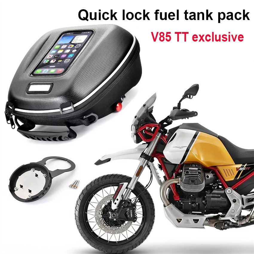 モトグッツィ V85 V85TT タンクバッグクイックロック - Luggage Cover Protector のレビューと価格