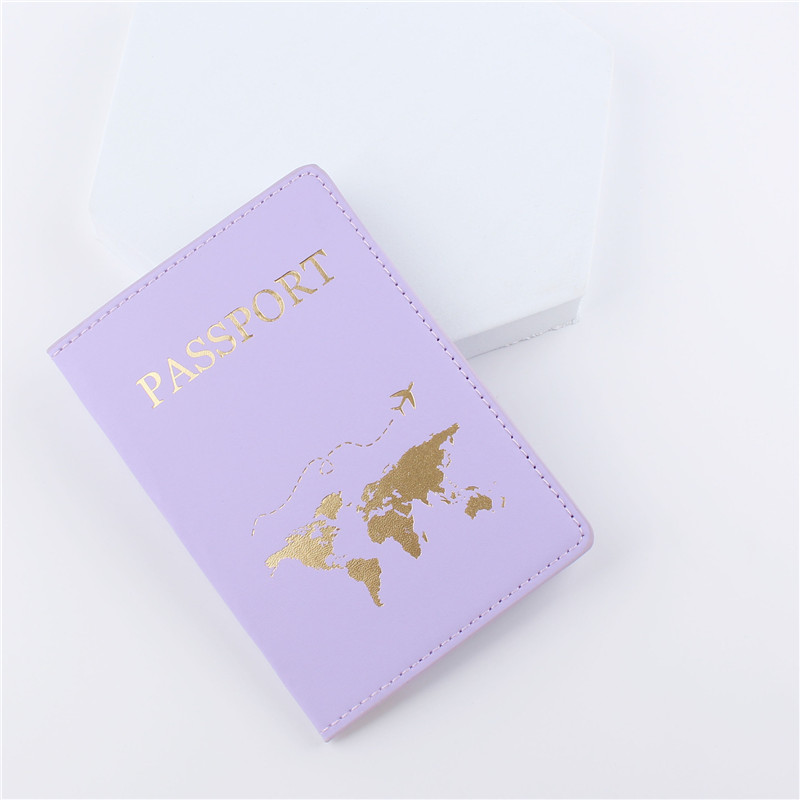 1 個 Pu レザーマップパスポートカバーケースカードホルダ - Travel Accessories Wallet のレビューと価格