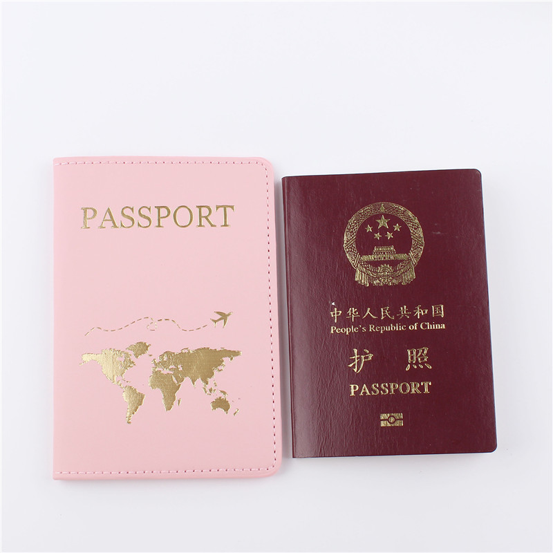 1 個 Pu レザーマップパスポートカバーケースカードホルダ - Travel Accessories Wallet のレビューと価格