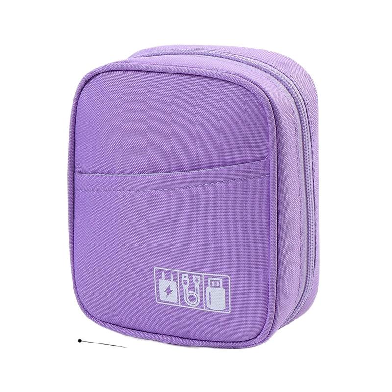 【F】防水仕様の携帯用ケーブル収納バッグ。USB、充電器、イ - Travel Accessories Organizer Bag のレビューと価格