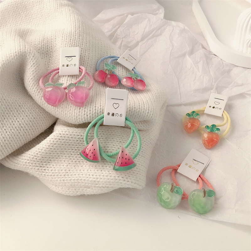 キッズキャロットヘアタイ 5ペア 滑り止め弾性ヘアバンド 女 - Travel Accessories Baby のレビューと価格