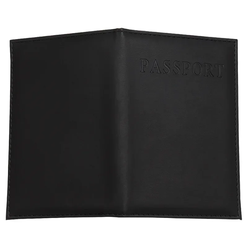 ファッション女性男性パスポートカバー Pu レザー無地旅行  - Travel Accessories Wallet のレビューと価格