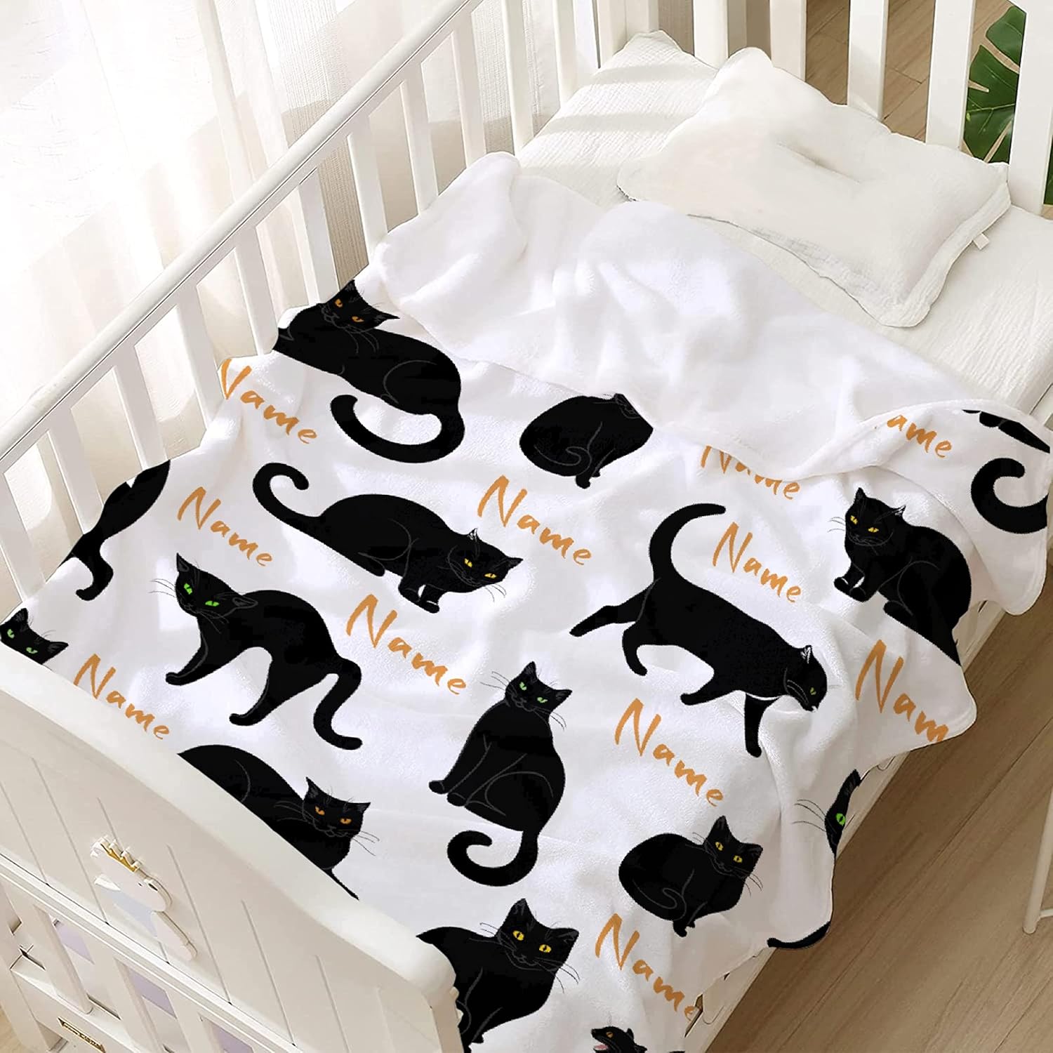 可愛い猫柄のスローブランケット、プラッシュフリースソファブラ - Travel Accessories Ideas のレビューと価格