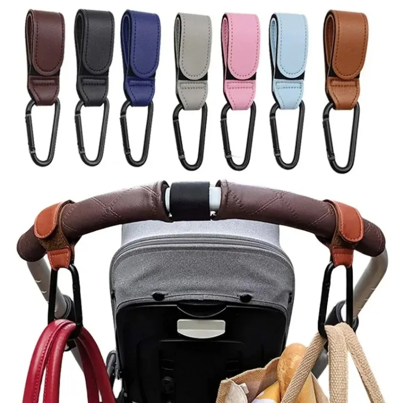 1/2/4個入り レザー製ベビーカー用フック PU製 調節可 - Travel Accessories Baby のレビューと価格