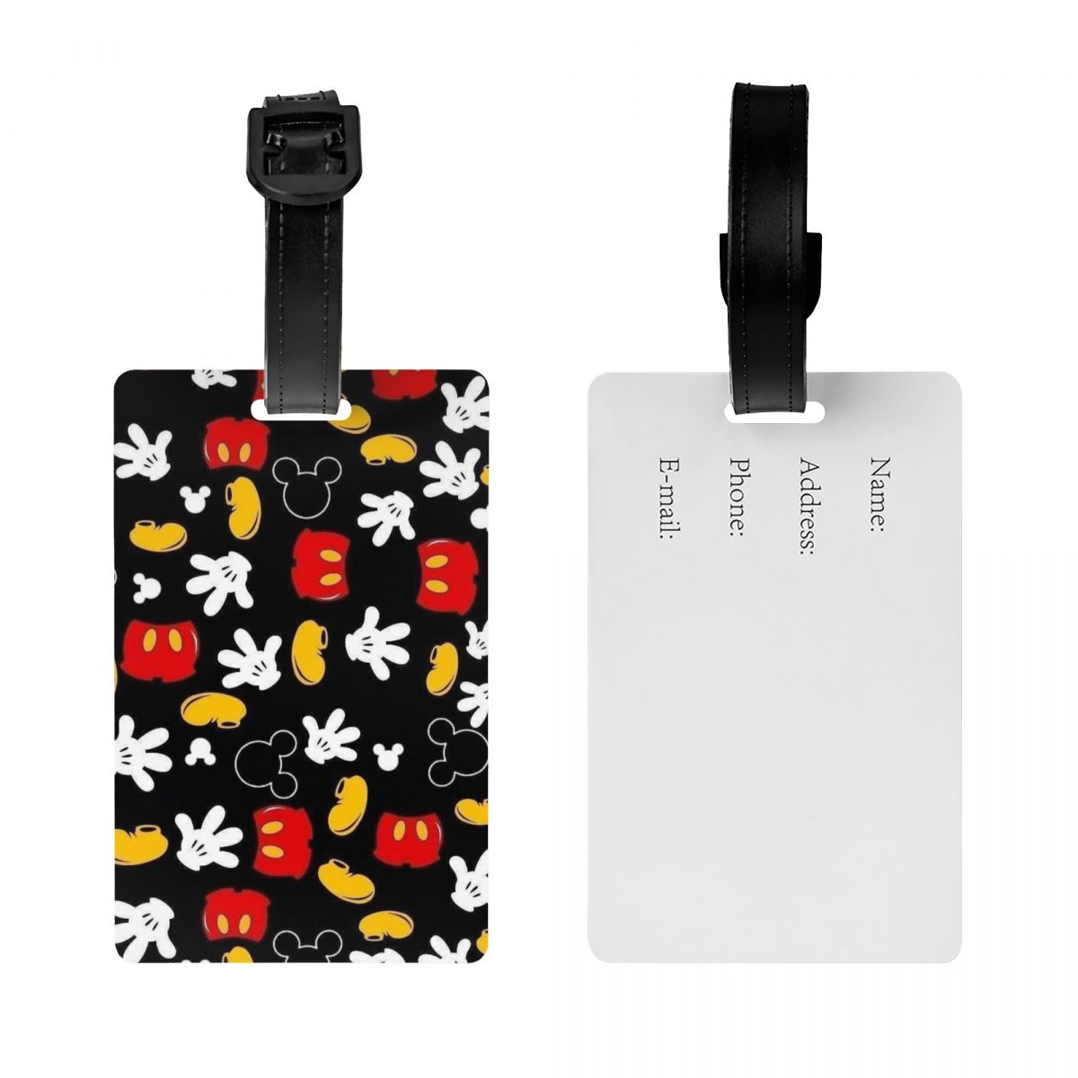 カスタム M-Mouse スーツケース用荷物タグ ファッショ - Luggage Cover Protector のレビューと価格