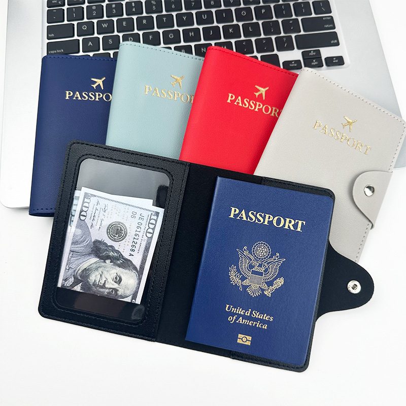 ファッション性の高いビジネス用PUレザー製パスポートケース。 - Travel Accessories Wallet のレビューと価格