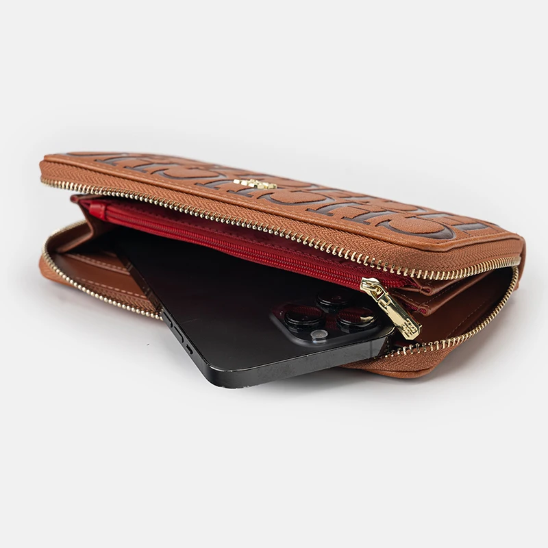 CH デザイナー ロングウォレット 女性用 エンボス加工 ジ - Travel Accessories Wallet のレビューと価格