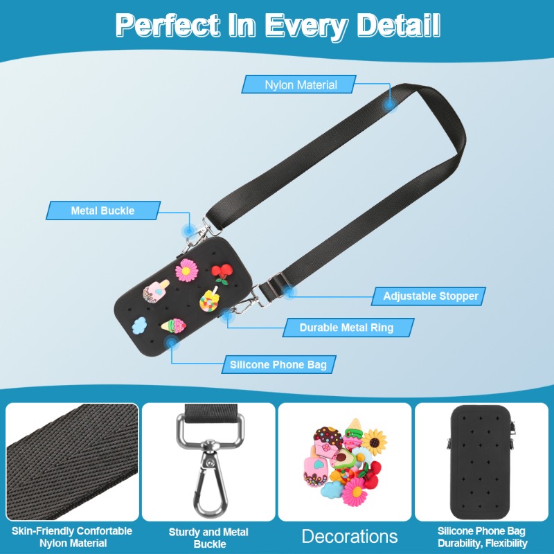 多機能ポータブルシリコンクロスボディバッグ防水ジッパー旅行用 - Travel Accessories Organizer Bag のレビューと価格