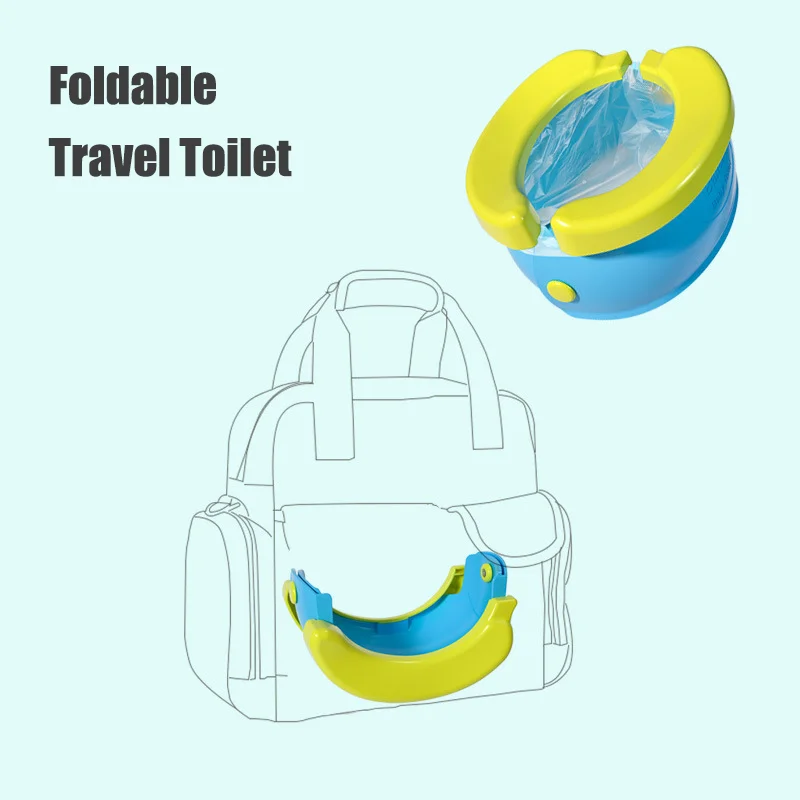 子供のための折りたたみ式でポータブルなポッティ,赤ちゃんのト - Travel Accessories Baby のレビューと価格