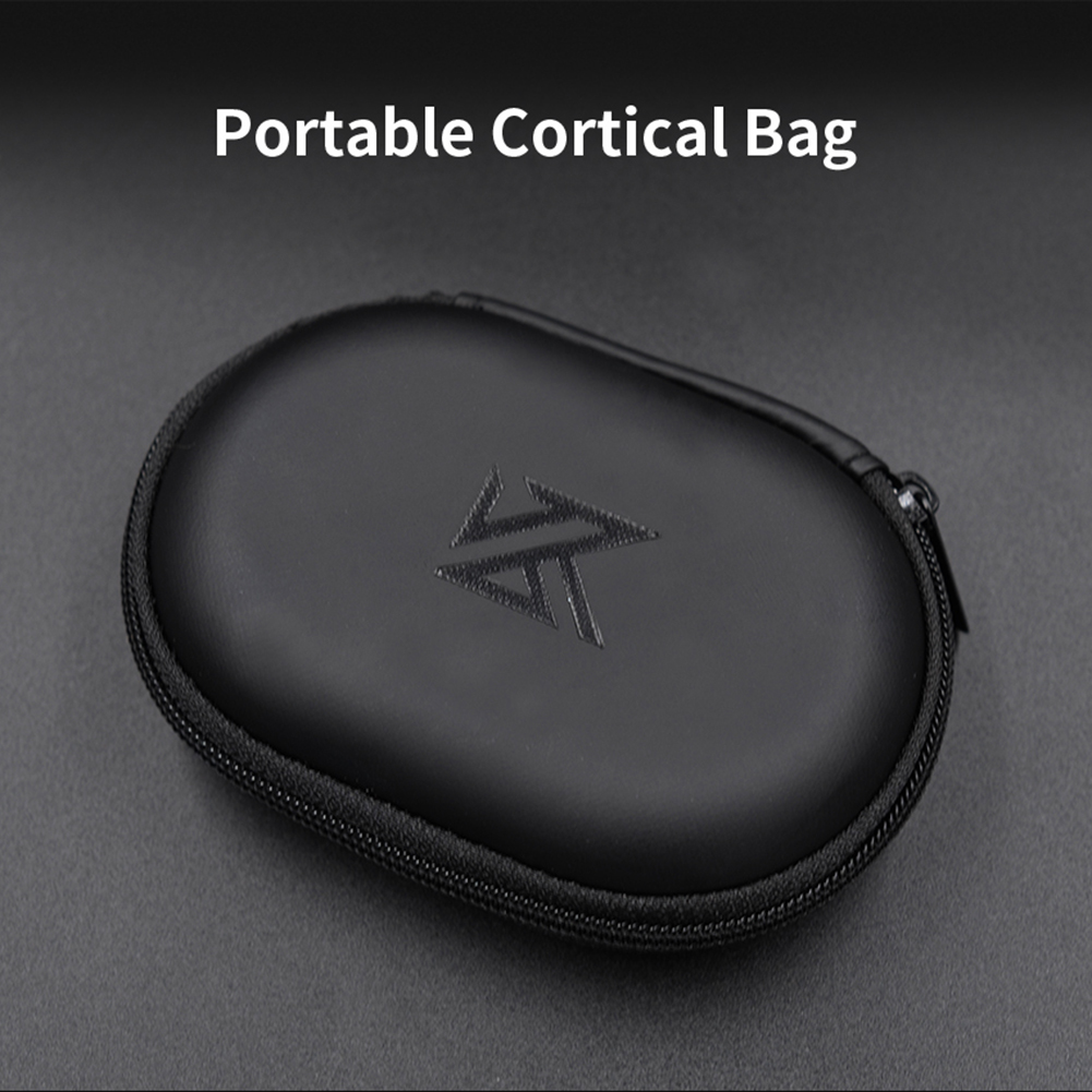 1-10 個 KZ イヤホンケース PU レザー楕円形ヘッド - Travel Accessories Organizer Bag のレビューと価格