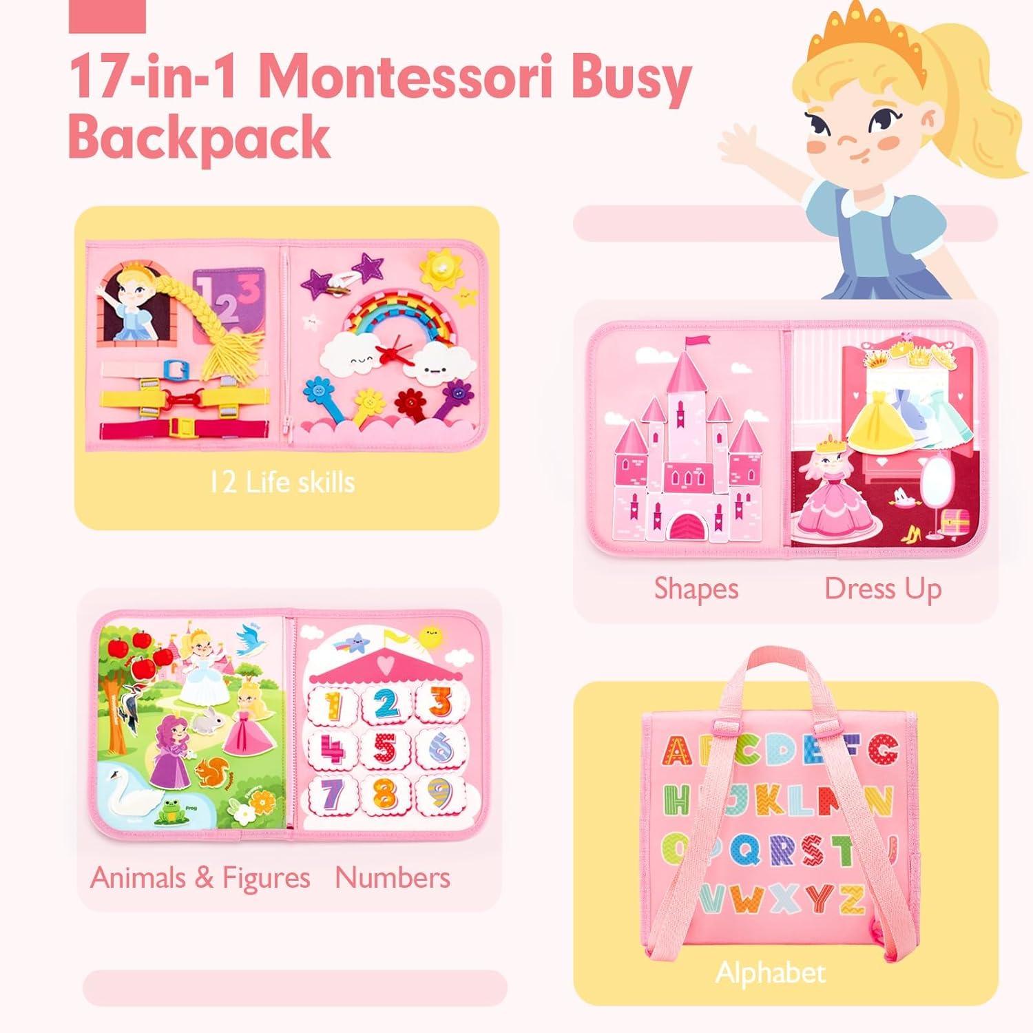 子供のための感覚ボードおもちゃ,運動,運動,旅行バックパック - Travel Accessories Baby のレビューと価格