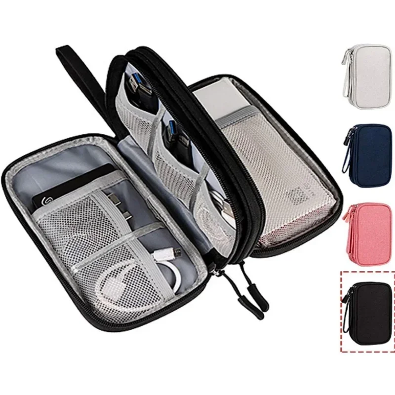 トラベルケーブルバッグ ポータブルデジタル収納ポーチ 充電器 - Travel Accessories Organizer Bag のレビューと価格