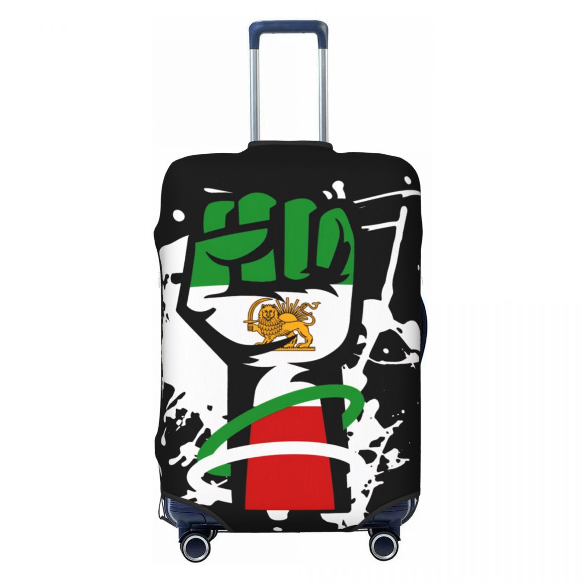 長生きせよシャー・イラン・ライオン・スーツケースカバー・フラ - Travel Accessories Long Flight のレビューと価格