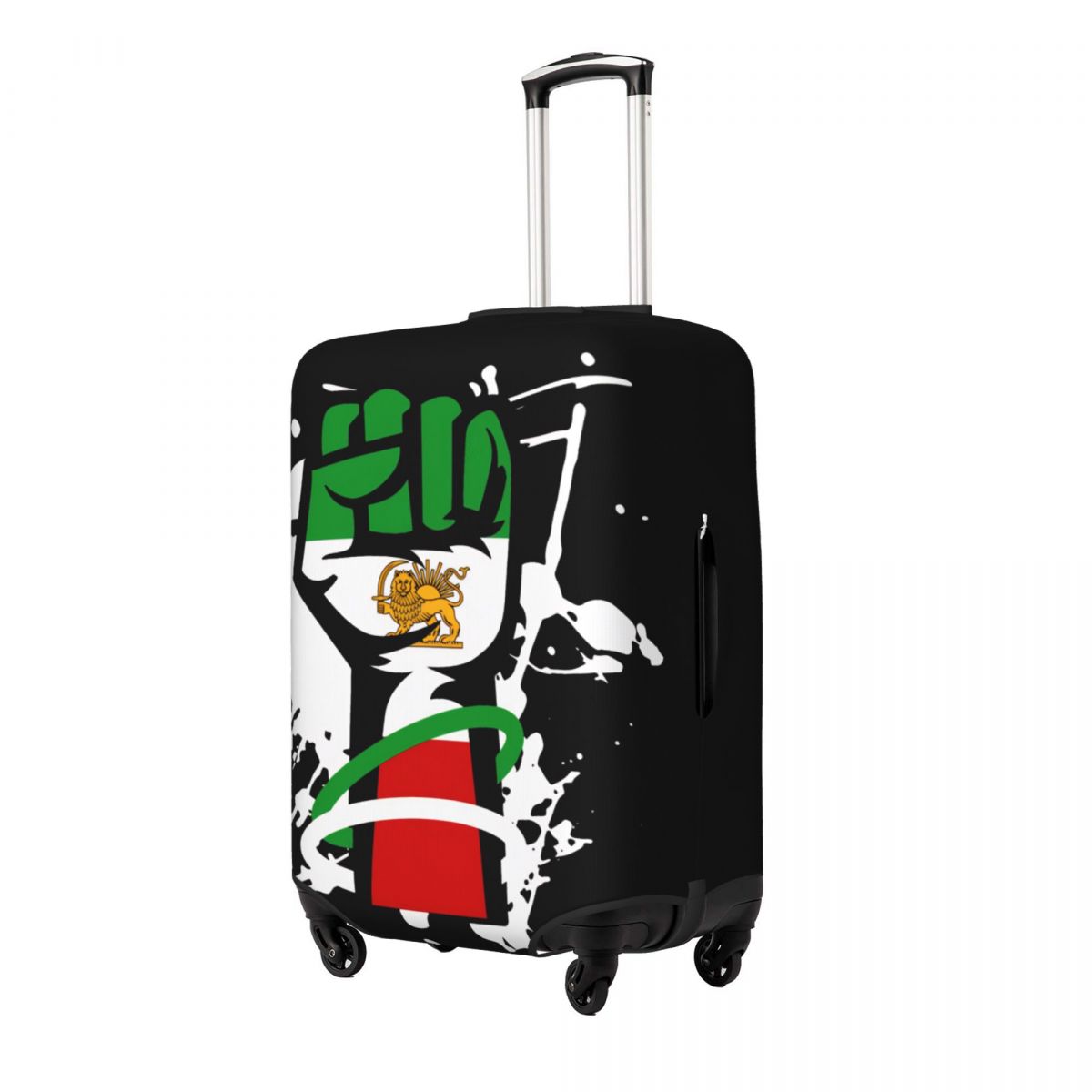 長生きせよシャー・イラン・ライオン・スーツケースカバー・フラ - Travel Accessories Long Flight のレビューと価格