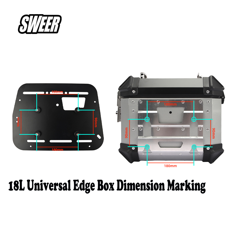 スズキDL250用バイククイックリリースサイドボックスブラケ - Luggage Cover Protector のレビューと価格