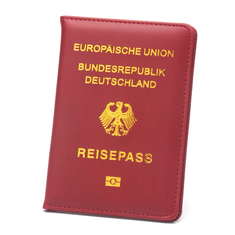 ドイツパスポートカバー女性ピンクドイツパスポートホルダーケー - Travel Accessories Wallet のレビューと価格