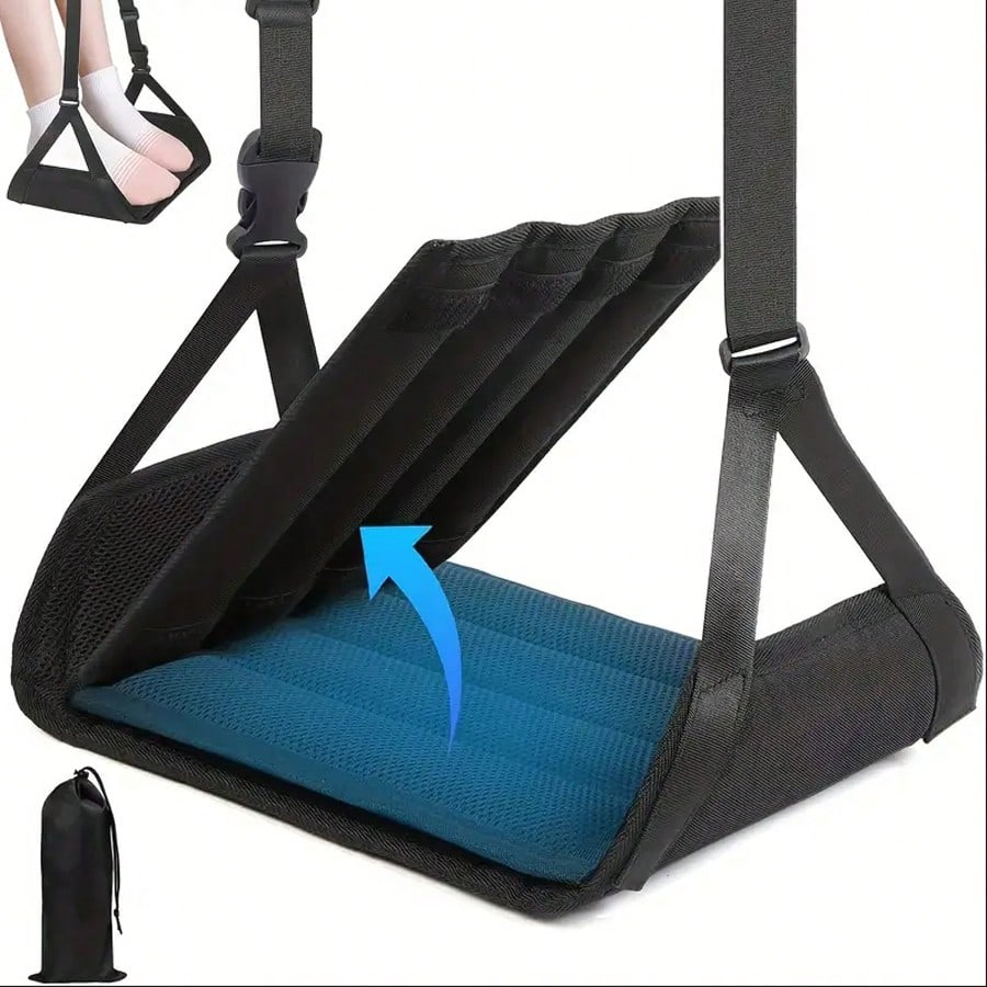 飛行機用、取り外し可能なフットレストパッド。長時間のフライト - Travel Accessories Long Flight のレビューと価格