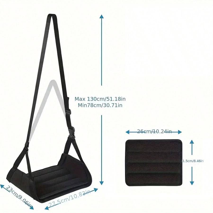 飛行機用、取り外し可能なフットレストパッド。長時間のフライト - Travel Accessories Long Flight のレビューと価格