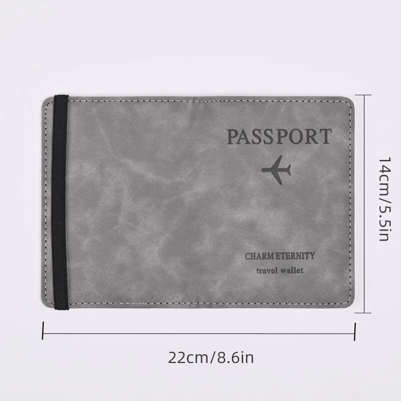 男性用PUレザーハンドキャリー財布、パスポート財布、名刺入れ - Travel Accessories Wallet のレビューと価格