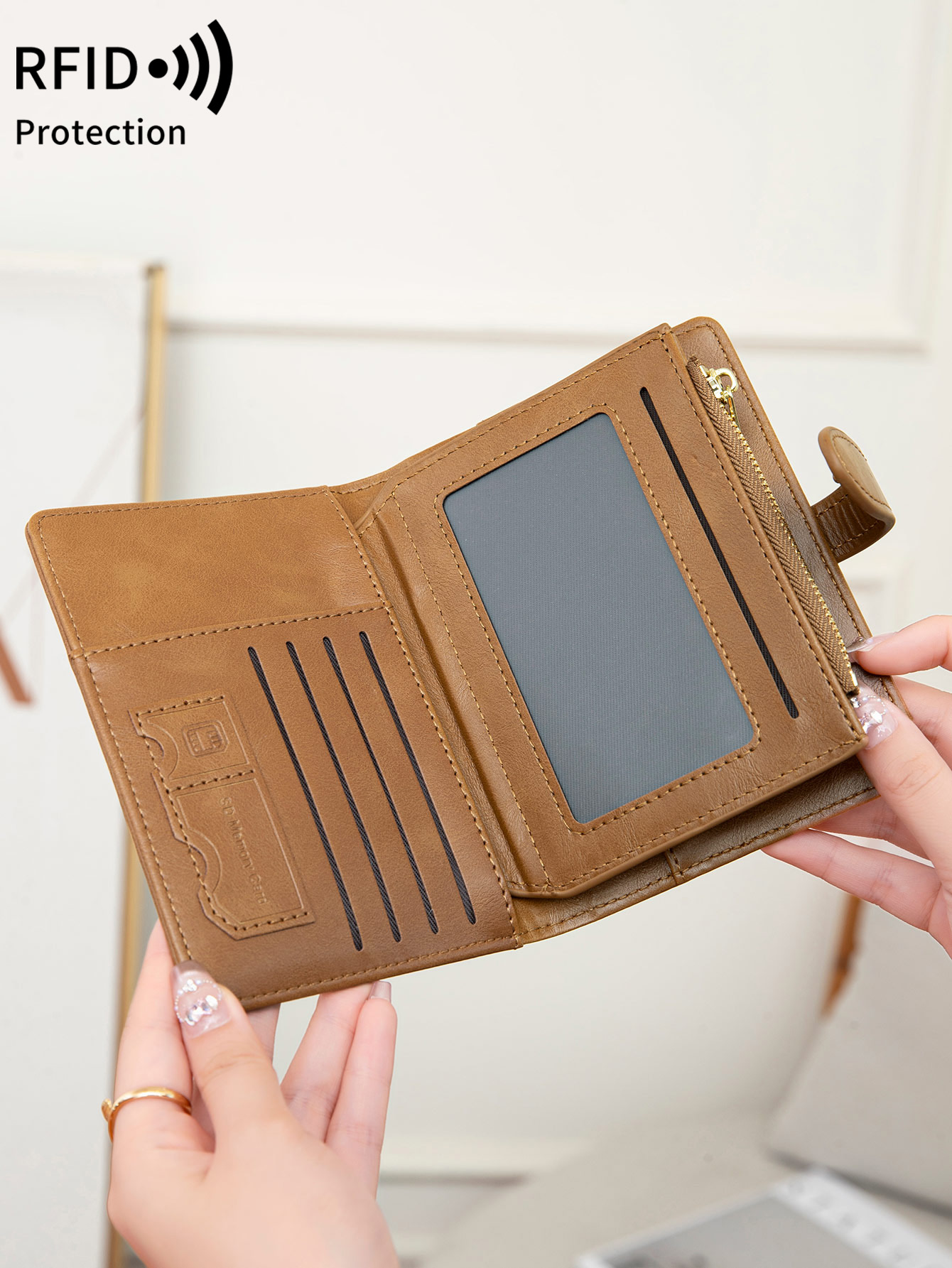 多機能RFID盗難防止ブラシ付きパスポートバッグ、ファッショ - Travel Accessories Wallet のレビューと価格