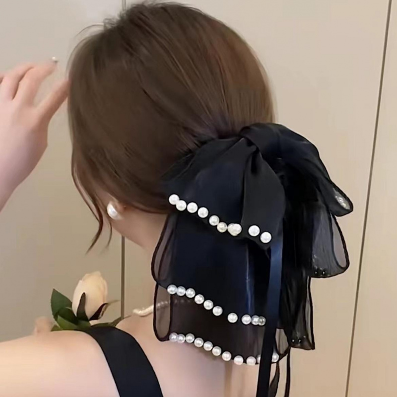 レディース ヘアアクセサリー ビーズ リボン ボウ サメ ク - Travel Accessories Aesthetic のレビューと価格